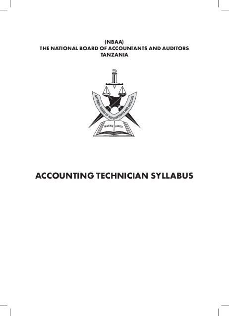 (NBAA) THE NATIONAL BOARD OF ACCOUNTANTS AND .